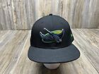 Tampa Bay Devil Rays Hat Cap Fitted 7 3/8 Black New Era 59Fifty Cooperstown