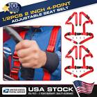 Car Seat Belt Webbing Polyester Seat Lap Retractable Nylon Safety Strap2