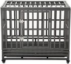 Heavy Duty Dog Cage Metal Kennel and Crate for Large Dogs,Easy to Assemble