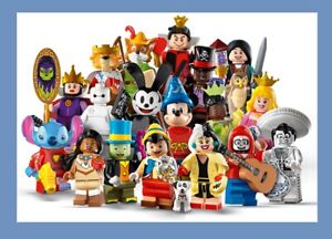 LEGO 71038 DISNEY 100 ~ Series 3 Minifigures Mulan Baymax Robin Hood Pocahontas