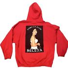 Selena Quintanilla Official Hoodie Sweater Como La Flor Red Size XL