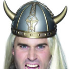 Silver/Gold Accents Viking Helmet Costume Accessory Child Halloween Norse