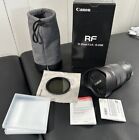 Mint Canon 15-35 RF 2.8 Lens, ND Filter, Hood, Caps, Sleeve, Box, Cloth, Manuals