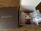 Authentic women’s  gucci watch Red