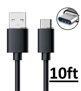 LONG USB Power Charger Cord Cable for Sony Extra Bass Wireless Bluetooth Speaker