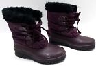 Women's SOREL Purple Snow Boots 9