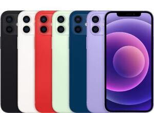 Apple iPhone 12 - 256GB - Factory Unlocked - All Colors - Bundle - Good