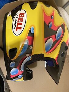 Bell Moto Jeremey Mcgrath Show Time Helmet  replica  ! Size Large
