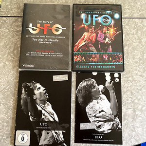 3x UFO Band DVD Lot Broadcast Archives Rockpalast 2010 REGION-FREE Clean Discs!
