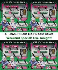 New ListingNew York Jets Break #636 x4 2023 PRIZM NO HUDDLE HOBBY BOX Football