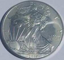 New Listing2019 American Silver Eagle $1 Pure Silver Coin GEM BU