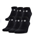 Under Armour Charged Cotton 2.0 No Show Socks, 6 Pack