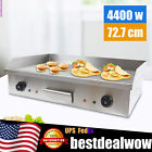 Commercial Electric Griddle 29 Inch Flat Top Grill Stainless Steel BBQ Hot Plate