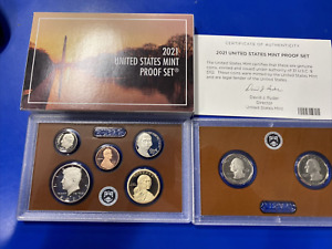 2021 S US Mint Proof Set - In Stock - 7 Coins - OGP
