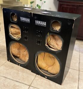 YAMAHA NS-1000M Empty Cabinet Only + + Crossover + Mid And Hi Control No Drive
