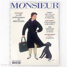 Monsieur Magazine, No. 159, Feb-May 2023 - cover art by Fei Wang / Mr. Slowboy