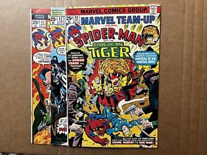 1975 Marvel Team-Up 40 42 43 Spider-Man  | Vision Doctor Doom