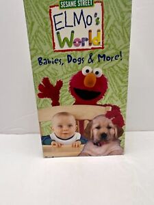 Sesame Street - The Muppets - Elmos World - Babies, Dogs More (VHS, 2000)