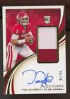 2020 Panini Immaculate Collection #133 Jalen Hurts 41/99 Auto Patch RC Rookie