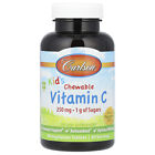 Kid's, Chewable Vitamin C, Natural Tangerine , 250 mg, 60 Vegetarian Tablets
