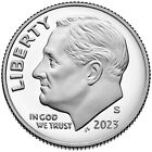 2023-S Roosevelt Dime - CLAD Deep Cameo PROOF