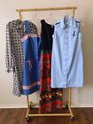 Lot of 4 60s 70s womens dresses vintage casual day dress summer