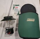 Coleman Deluxe PerfectFlow Propane Lantern with Soft Carry Case **Missing Base**