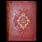 1852 Rare Book- The Poetical Works of Edgar Allan Poe with A Notice of his Life.