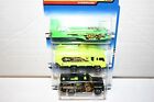 Hot Wheels Biohazard series hydroplane recycling truck rescue ranger lot of 3