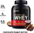 Optimum Nutrition, Gold Standard 100% Whey Protein Powder 5lbs (68 servings)