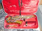 Vintage Armstrong Alto Saxophone w/Case, stap, mouthpiece~ Serial #N229649 BIN