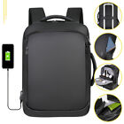 Travel Backpack Men Business School USB Bag 15.6 Inch Laptop Backpack Anti Theft