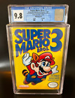 Super Mario Bros 3 Nintendo NES CGC 9.8 A Factory Sealed Brand New WATA VGA