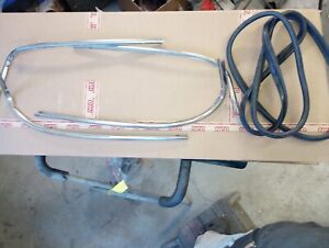 1961, 1966 Ford F100  WINDSHIELD , TRIM MOLDINGS ,COVERS OEM and NEW GASKET