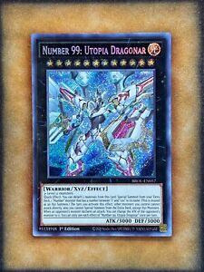 Yugioh Number 99: Utopia Dragonar BROL-EN057 Secret Rare 1st Ed NM