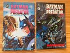 Batman Vs Predator I & II TPB Lot DC comics Dark horse Gibbons Kubert Moench