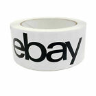 One roll of eBay Branded Packaging Shipping Tape with Black Logo 75Yds x 2 in.