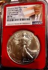 202W1 type 2 American Silver Eagle NGC MS70 Donald Trump 45th President Red Labe