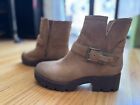 Brand new!   zodiac miller harness lug sole nuduck leather boot  Size: 7 1/2
