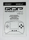 RDP RetroDuo Portable V2.0 Handheld System Nintendo NES / SNES - MANUAL ONLY