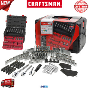 Craftsman 320 Piece Pc Mechanic's Tool Set With 3 Drawer Case Box Fast Shipping!
