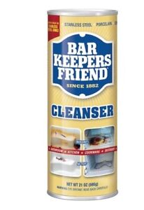 BAR KEEPERS FRIEND All-Purpose Bathroom Kitchen Porcelian Cleaner Polish 21 oz