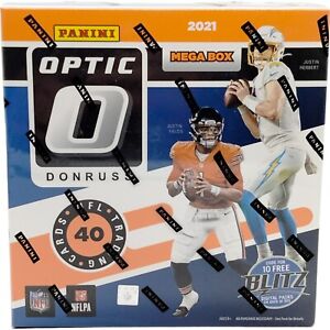 2021 Panini Donruss Optic Football - Mega Box - 40 Cards - Parallel Inserts