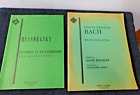 Vintage Lot of 2 Kalmus Piano Series Mussorgsky and Bach