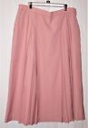 Classy Modest Pleat midi skirt by Uniforms to you Chicago sz 22.5 check measures
