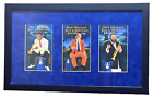 1995-1996-2000 New Orleans Jazz Heritage Festival Postcards 4x6 - Framed
