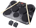Pyle Electronic Table Top Drum Kit 7 Pads Touch Sensitivity PTED01