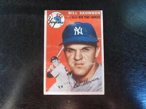 1954 Topps # 239 Bill Moose Skowron Card (B18) New York Yankees