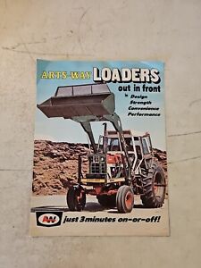 Vintage Original Arts-Way Loaders Dealer Sales Brochure