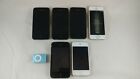 Lot Of 7 Mixed Apple iPod And iPhones - As Is For Parts Or Repair